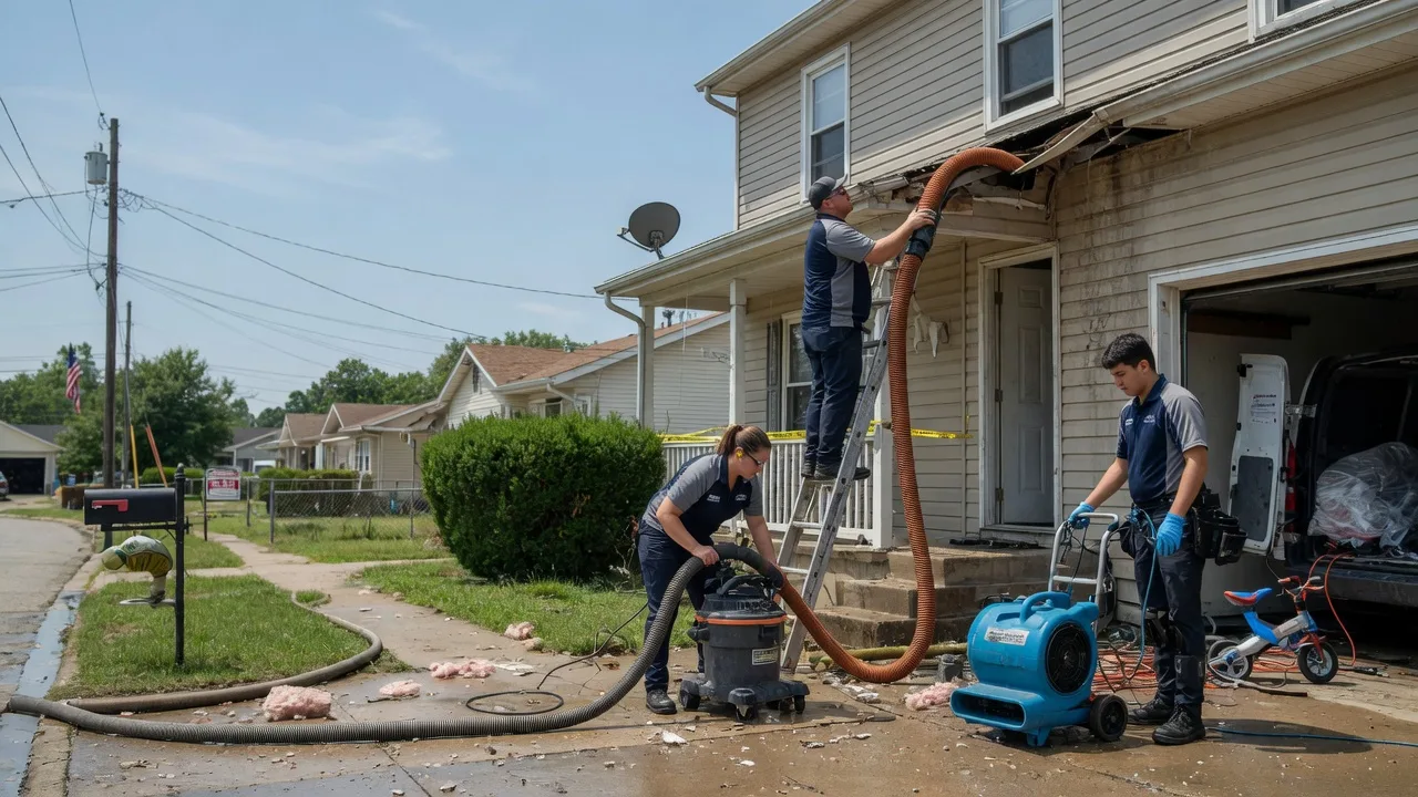 Water Damage Restoration in Brisbin, PA near me